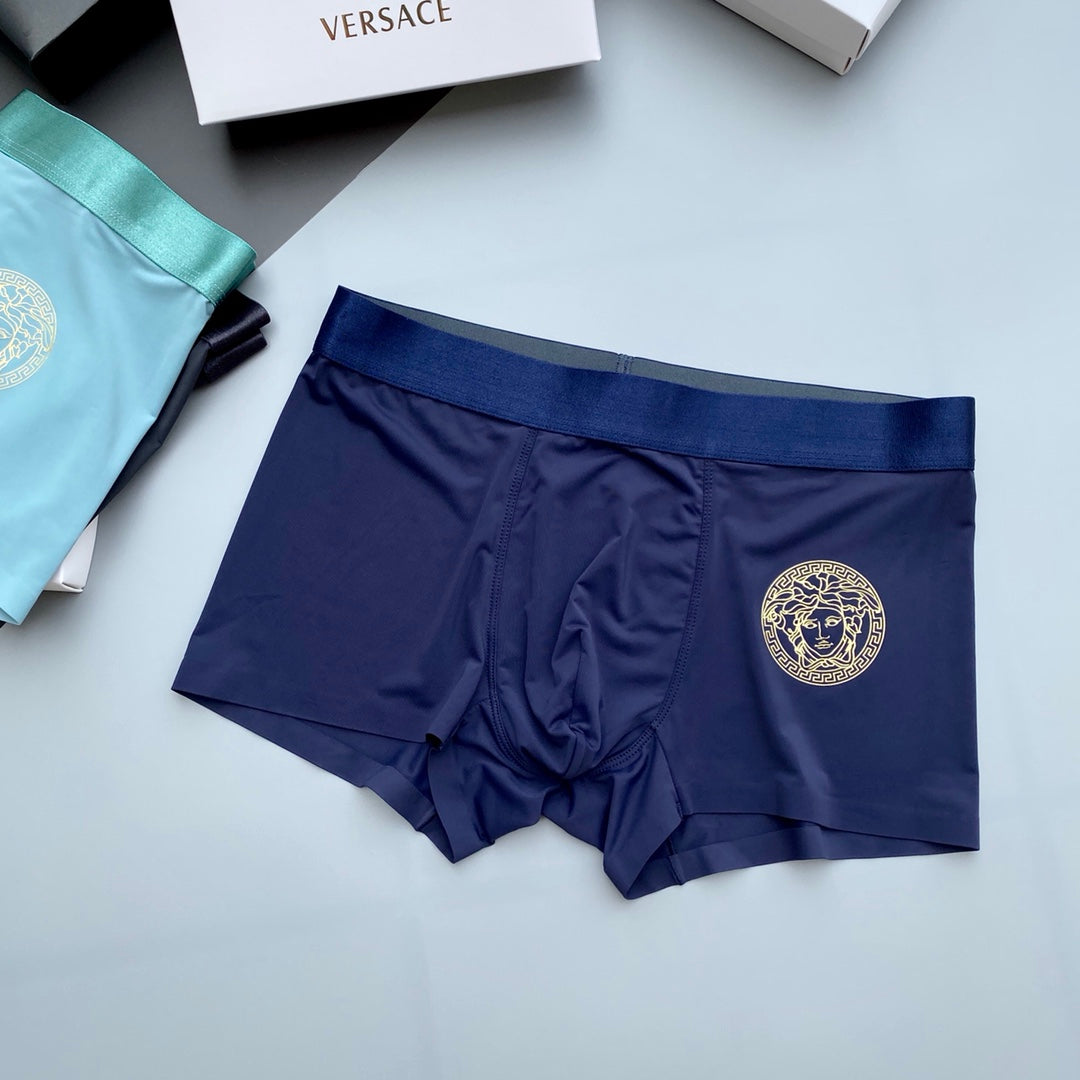 Versace Ice-Silk Men's Boxer Briefs - 3-Piece Box