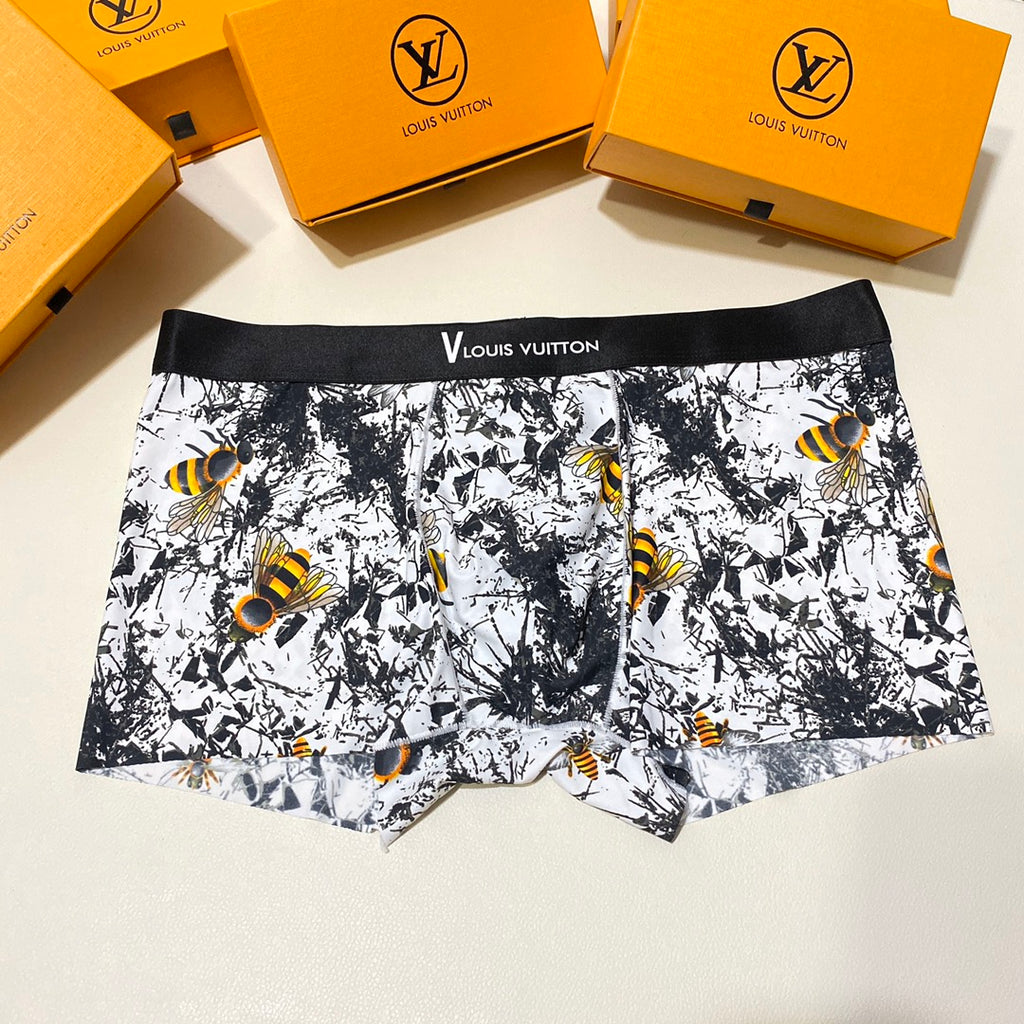 Louis Vuitton Ice-Silk Men's Boxer Briefs - 3-Piece Box - Sizes L-XXXL