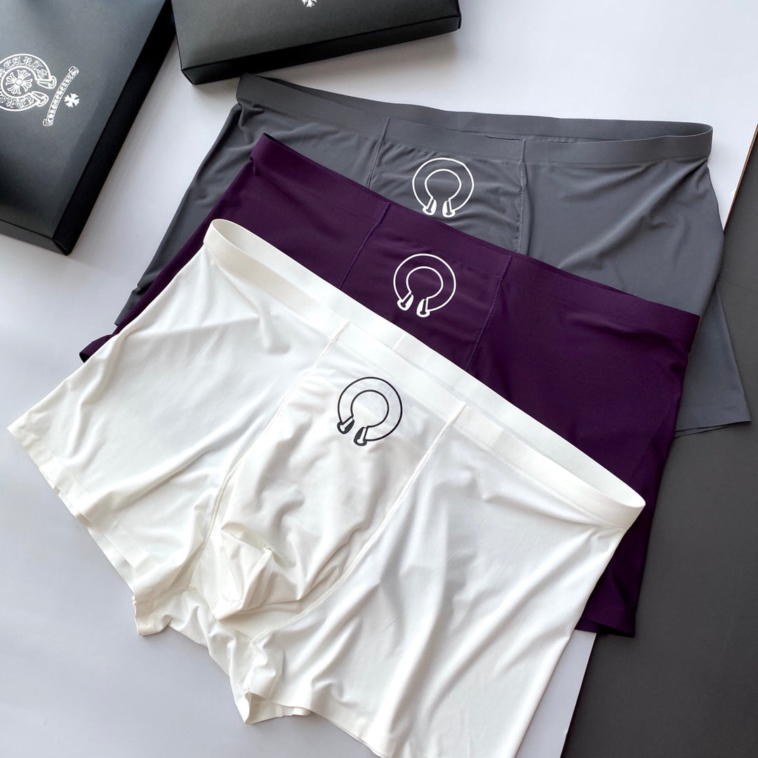 Chrome Hearts Milk-Silk Men's Boxer Briefs - 3-Piece Box