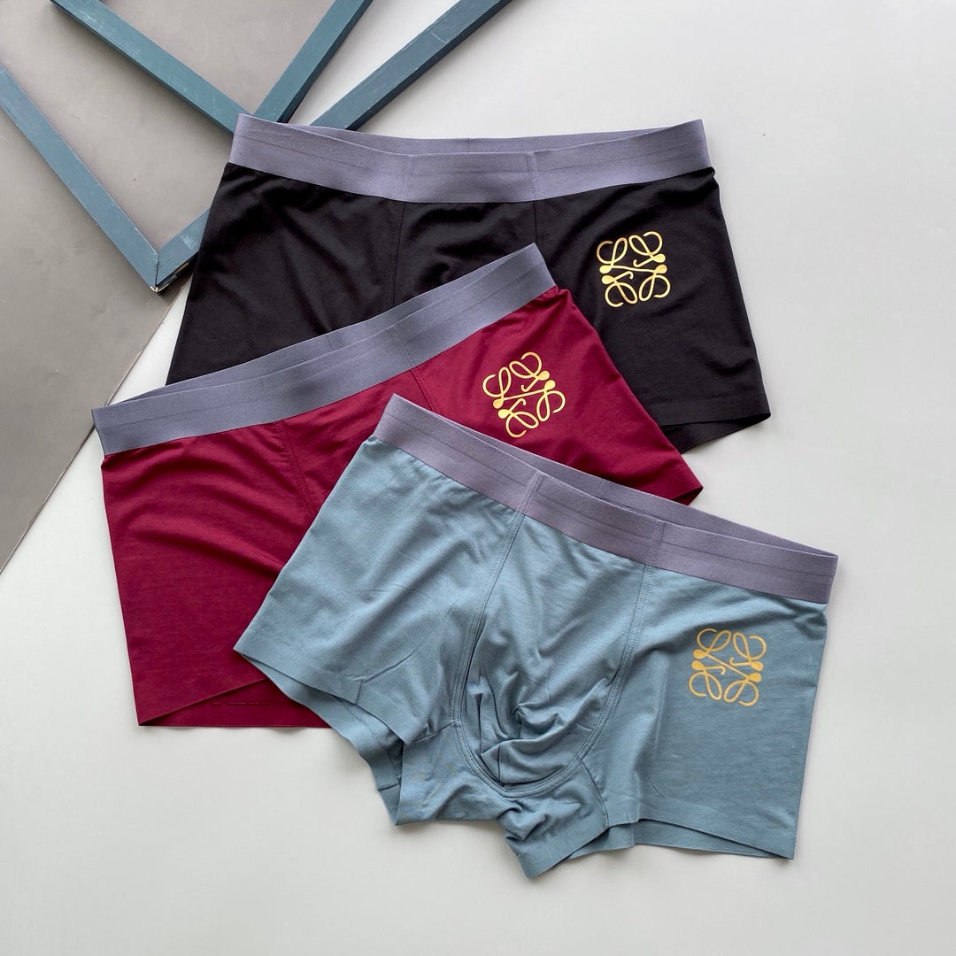 Modal Men's Boxer Briefs - 3-Piece Box