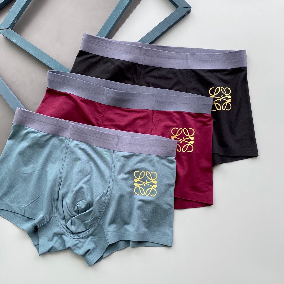 Modal Men's Boxer Briefs - 3-Piece Box