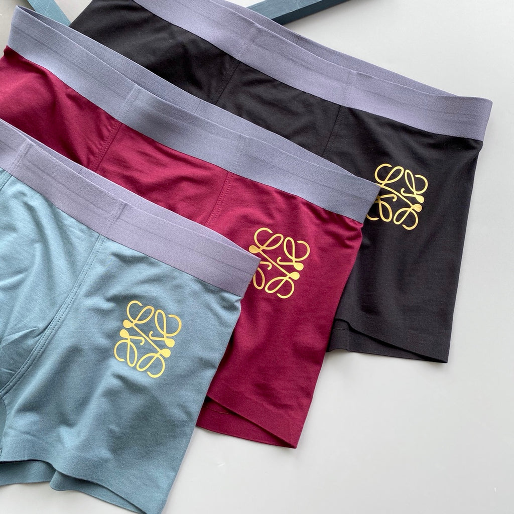 Modal Men's Boxer Briefs - 3-Piece Box