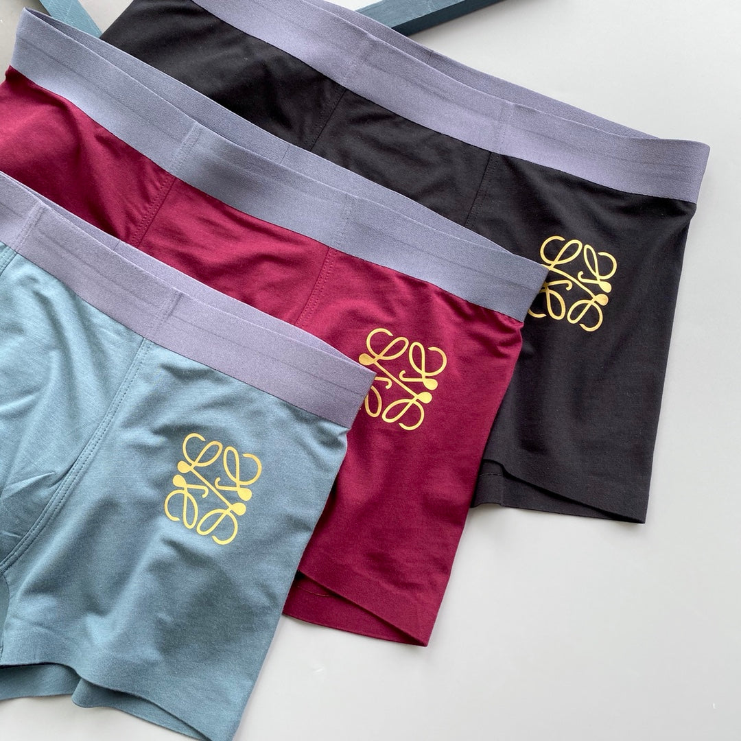 Modal Men's Boxer Briefs - 3-Piece Box