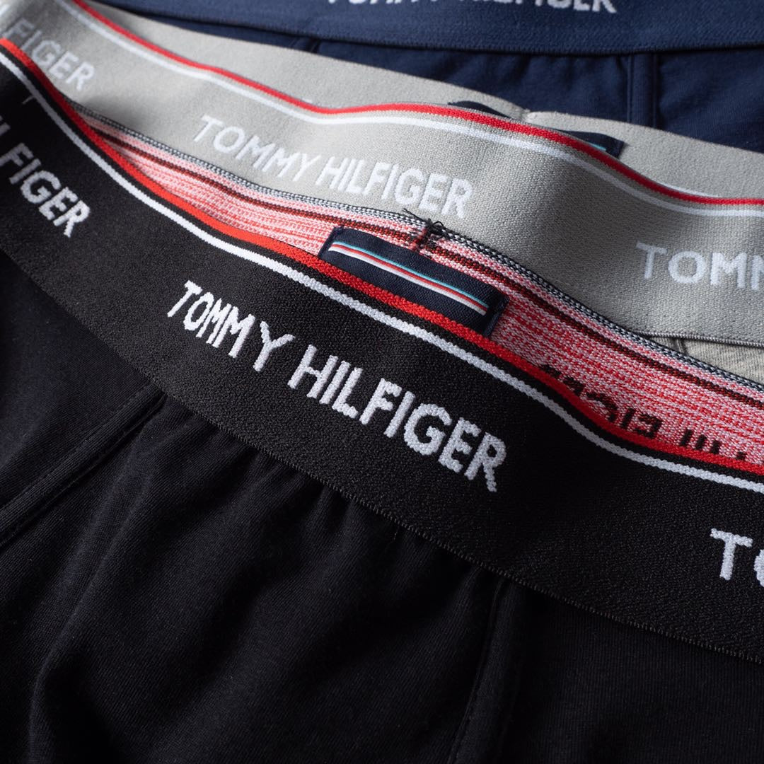 Tommy Hilfiger Cotton Men's Boxer Briefs - 3-Piece Box