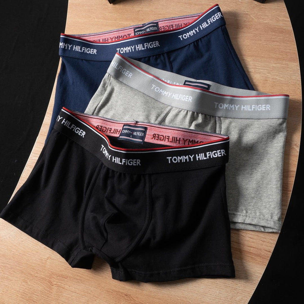 Tommy Hilfiger Cotton Men's Boxer Briefs - 3-Piece Box