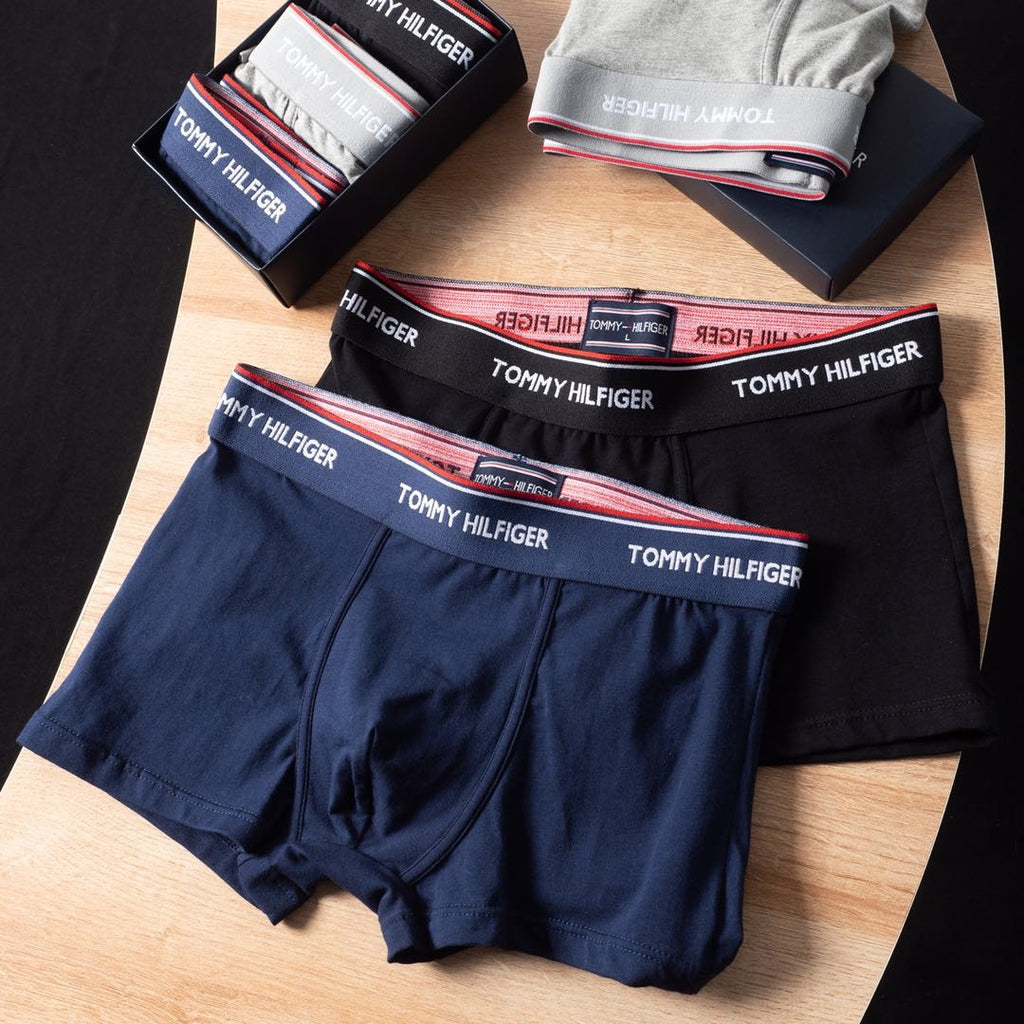 Tommy Hilfiger Cotton Men's Boxer Briefs - 3-Piece Box