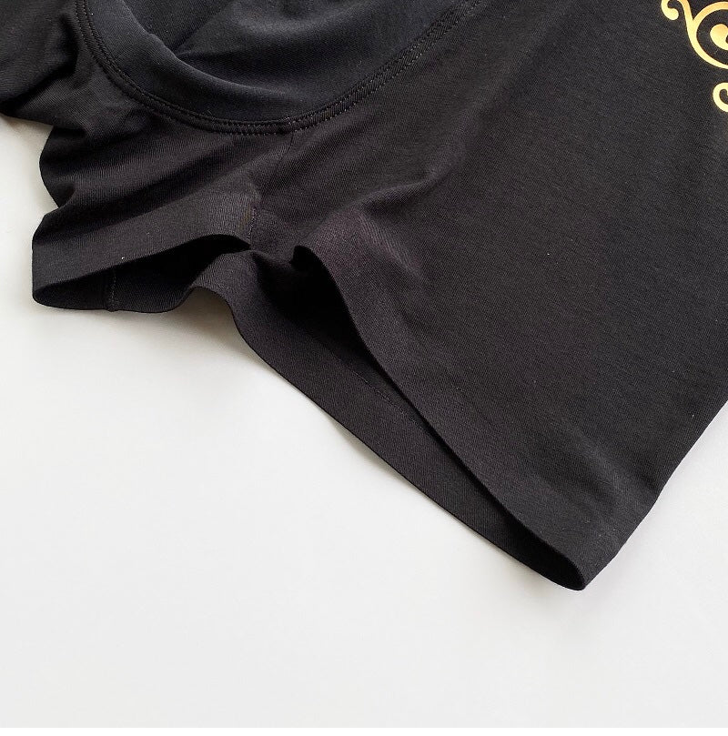 Versace Greek-Key Waistbands And Gold-Tone Scroll Details Men's Boxer Briefs - 3-Piece Box
