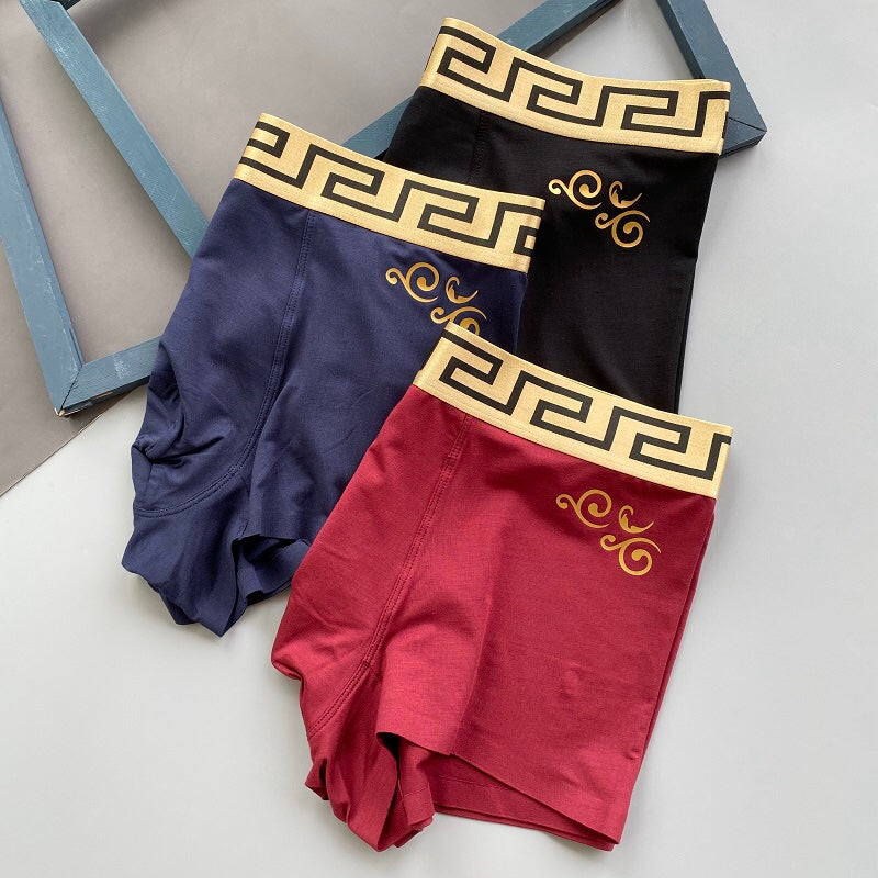 Versace Modal Men's Boxer Briefs - 3-Piece Box
