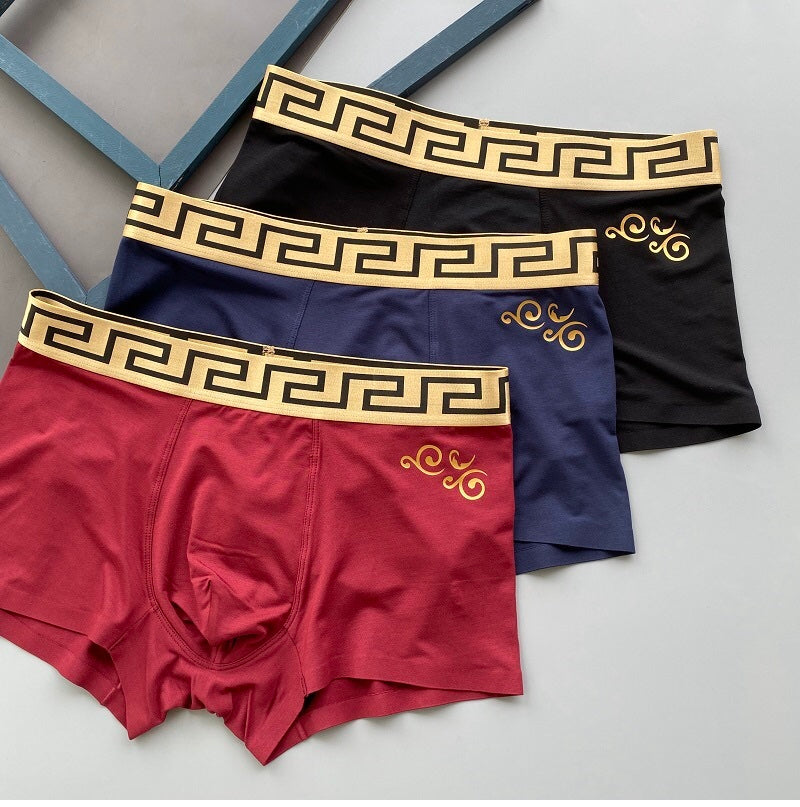 Versace Modal Men's Boxer Briefs - 3-Piece Box