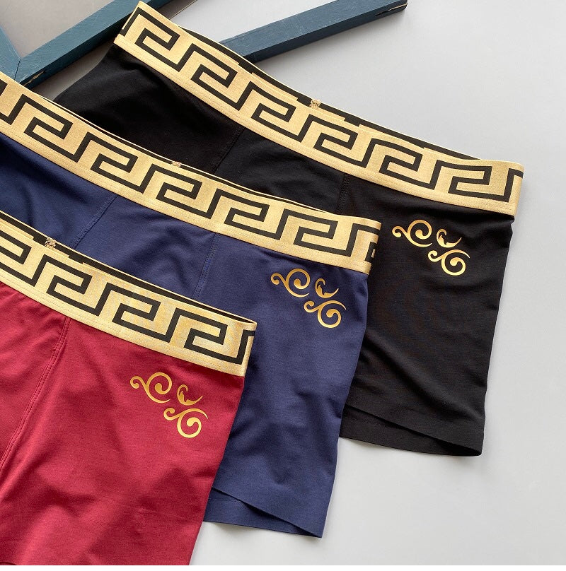 Versace Modal Men's Boxer Briefs - 3-Piece Box