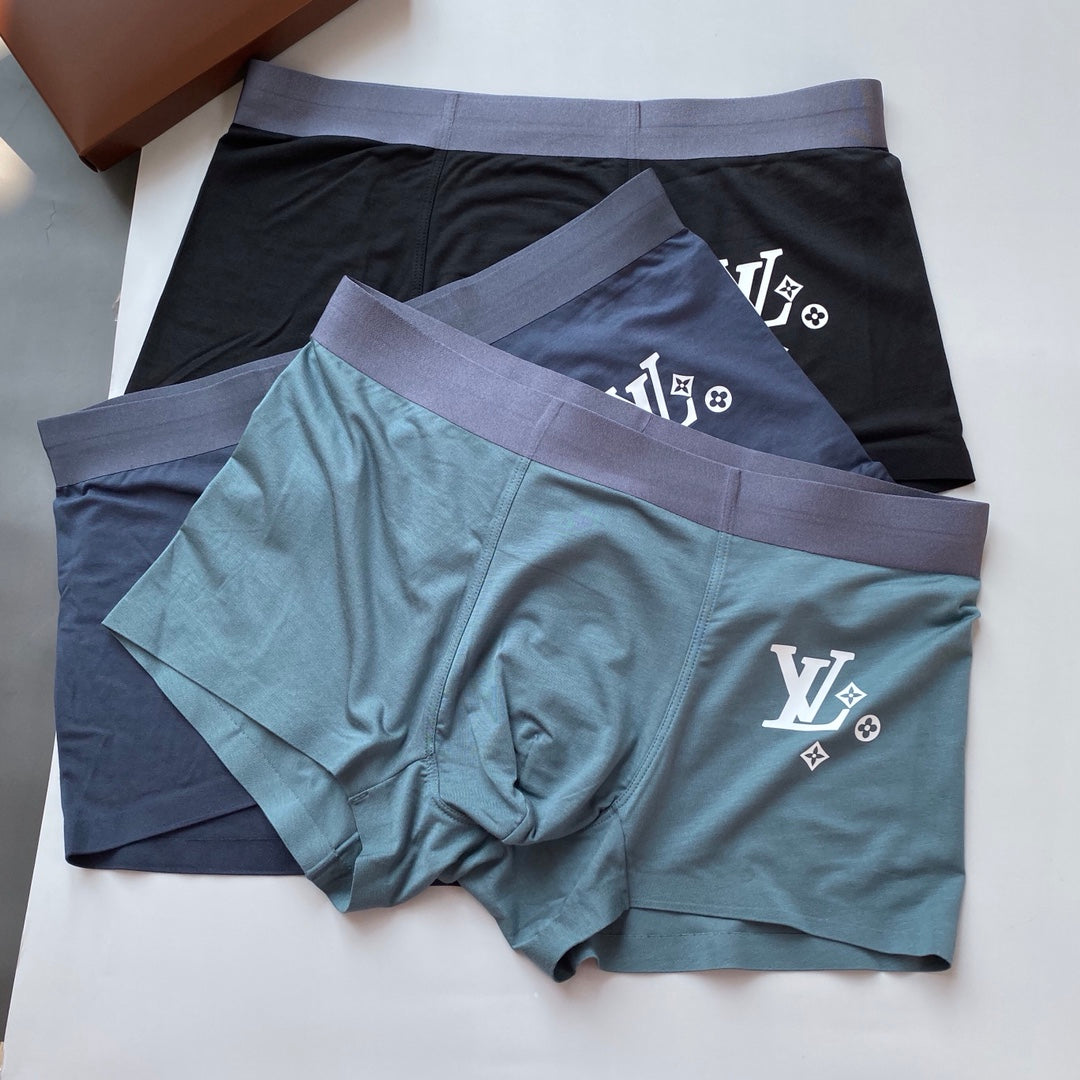 Louis Vuitton Initial Details Men's Boxer Briefs - 3-Piece Box