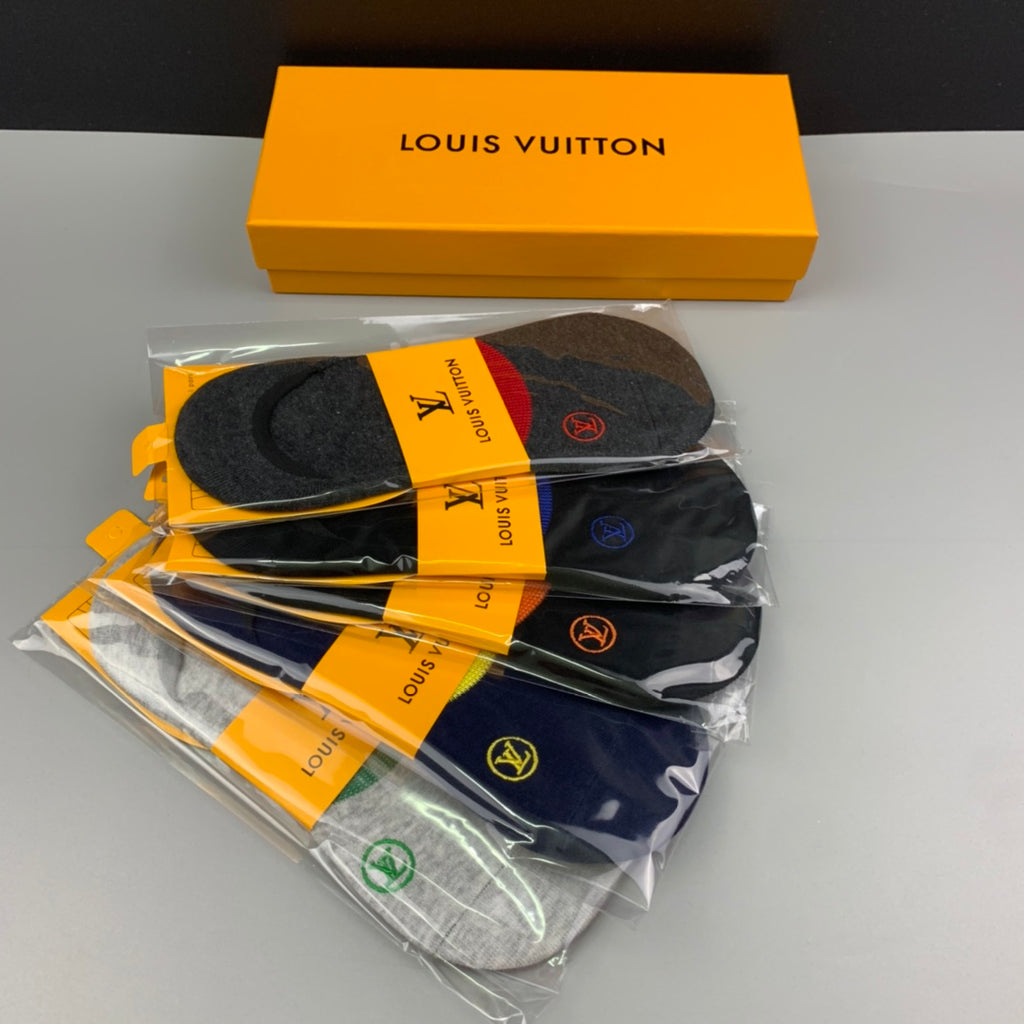 Louis Vuitton Cotton No-Show Socks