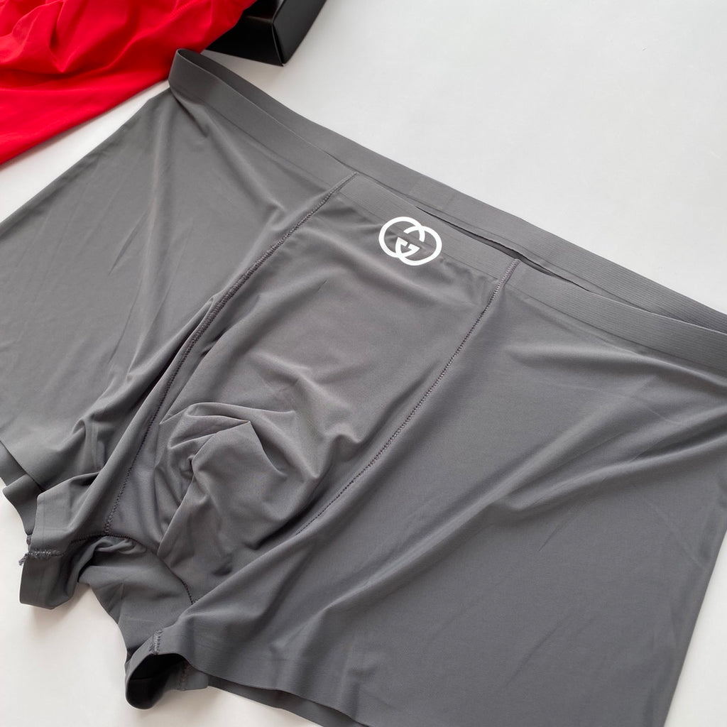 Gucci Small Interlocking-Logo Details Men's Boxer Briefs - 3-Piece Box