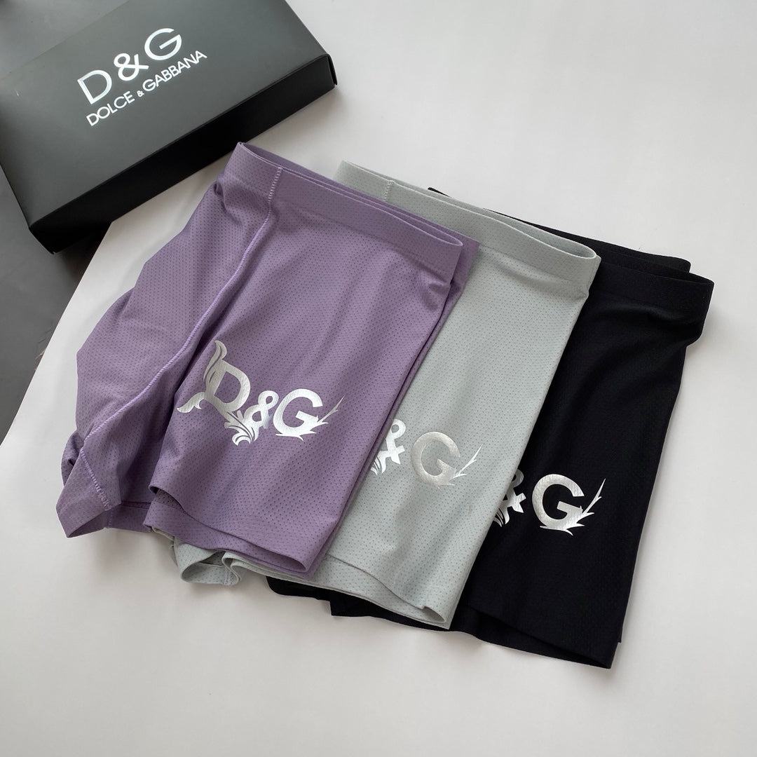 Dolce & Gabbana Milk-Silk Men's Boxer Briefs - 3-Piece Box - Sizes L-XXXL