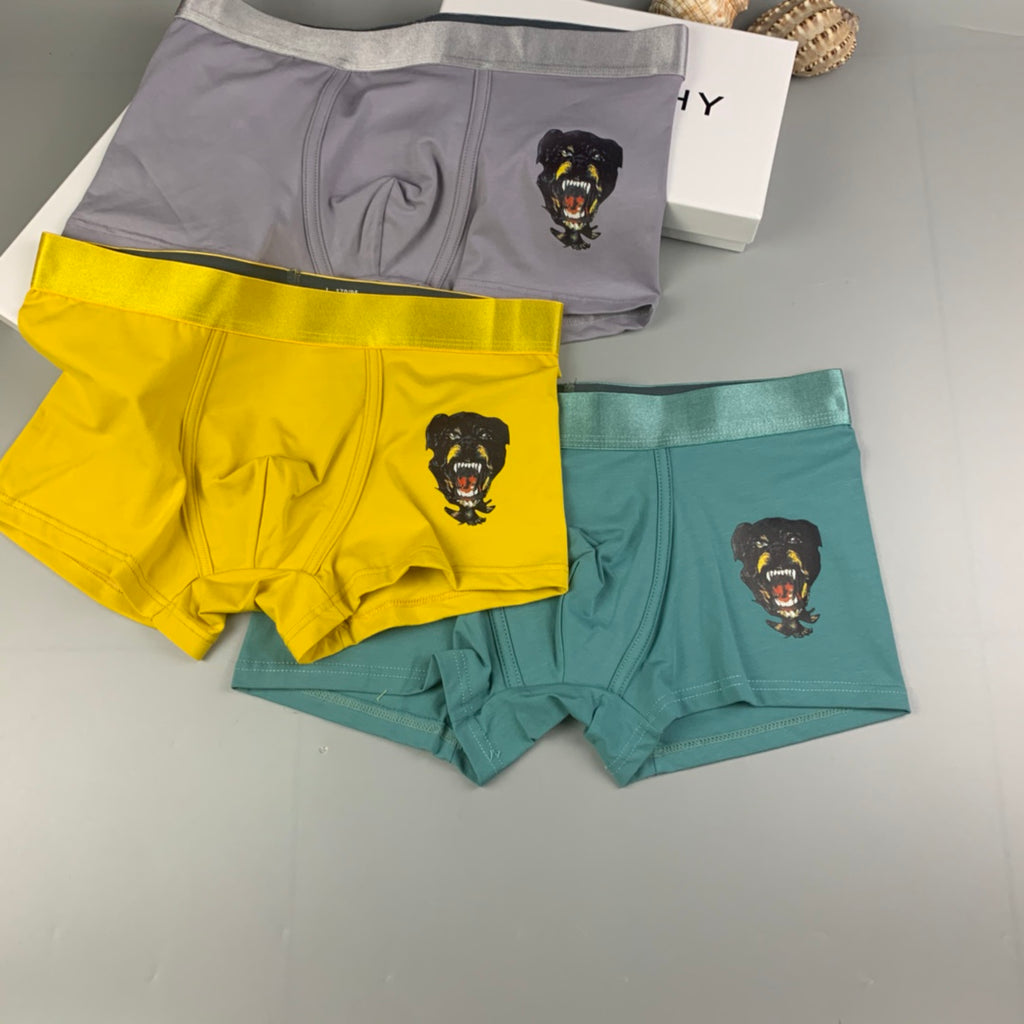 Givenchy Cotton Men's Boxer Briefs - 3-Piece Box