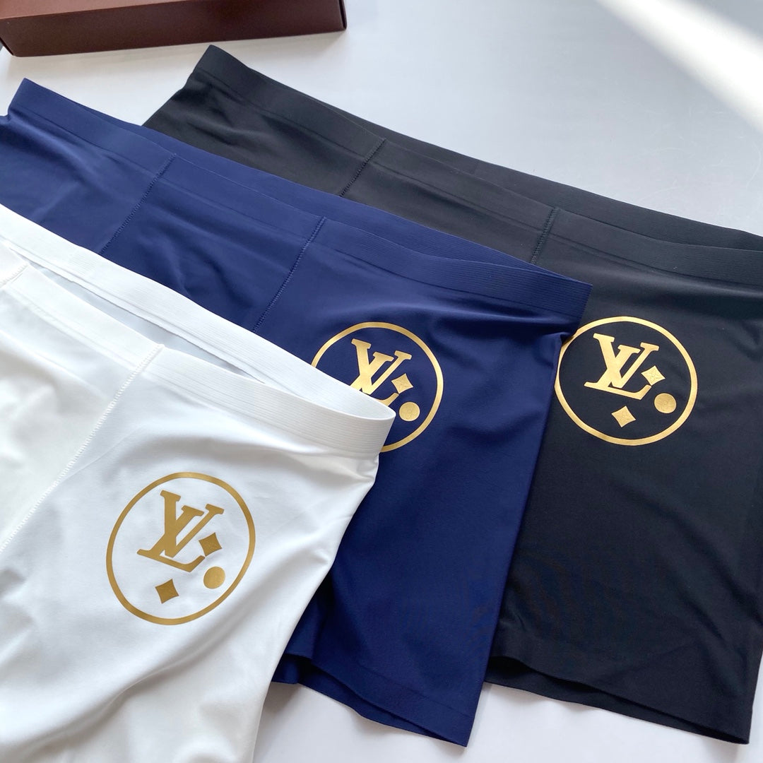 Louis Vuitton Milk-Silk Men's Boxer Briefs - 3-Piece Box