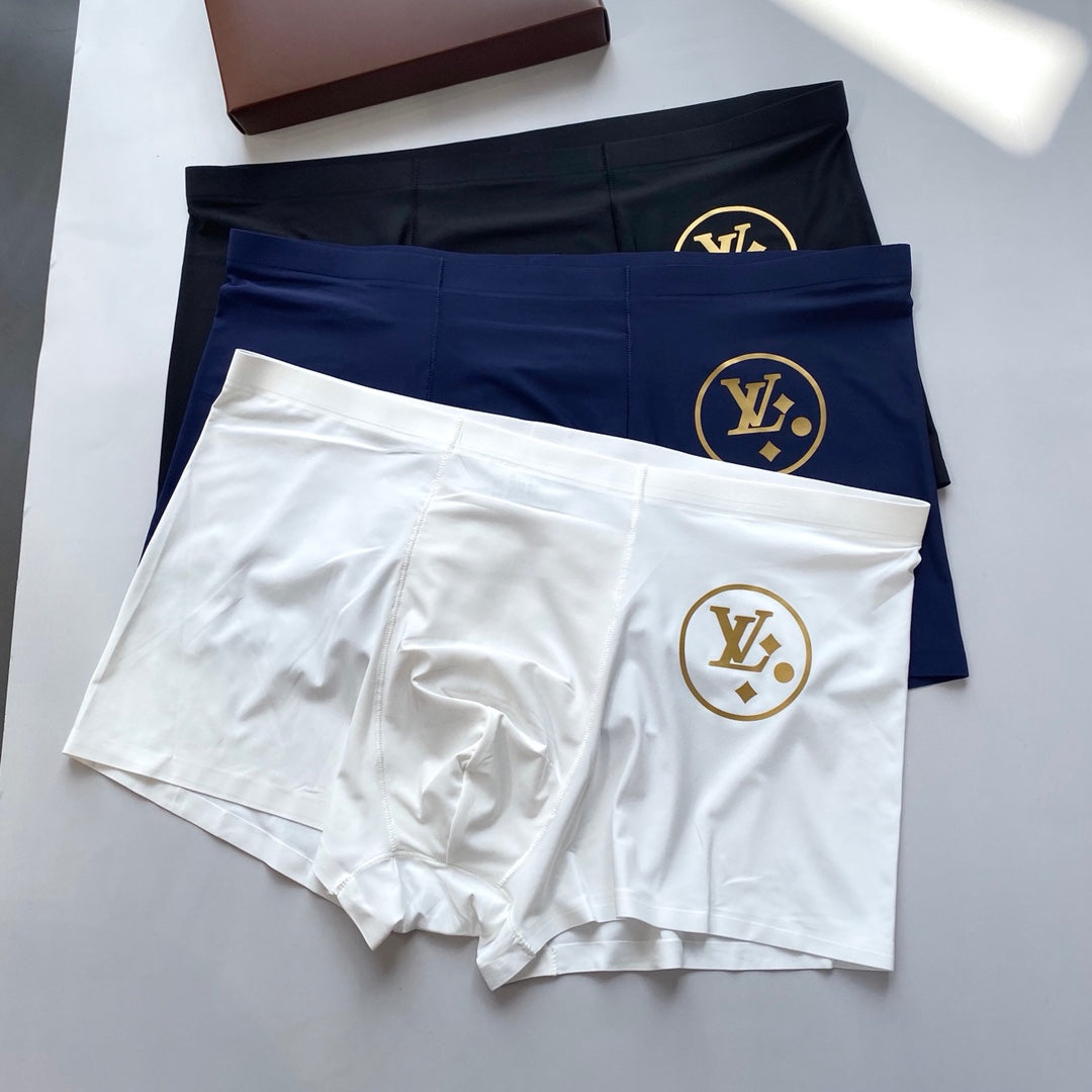 Louis Vuitton Milk-Silk Men's Boxer Briefs - 3-Piece Box