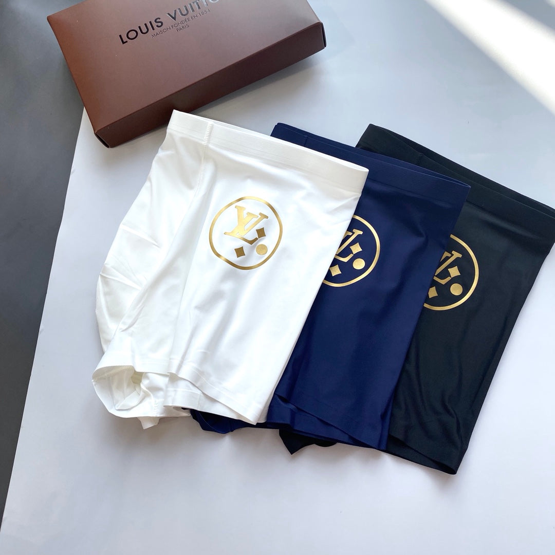 Louis Vuitton Milk-Silk Men's Boxer Briefs - 3-Piece Box