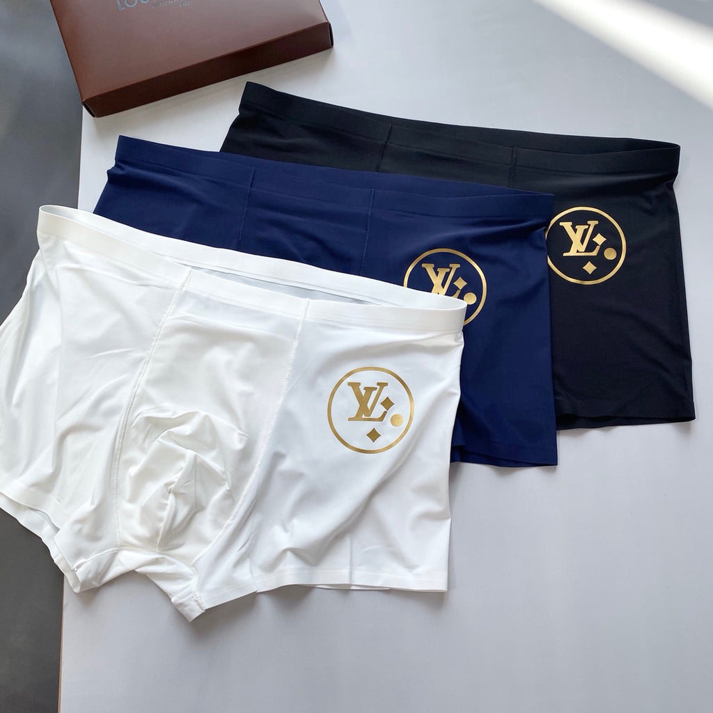 Louis Vuitton Milk-Silk Men's Boxer Briefs - 3-Piece Box