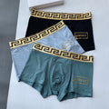 Versace 91/9 Modal-Spandex Men's Boxer Briefs - 3-Piece Box - Sizes L-XXXL