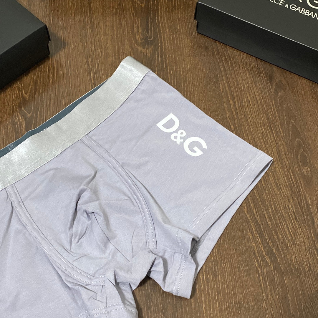Cotton Men's Boxer Briefs - 3-Piece Box