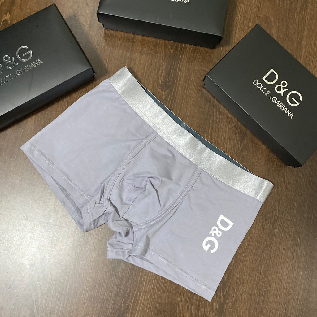 Cotton Men's Boxer Briefs - 3-Piece Box