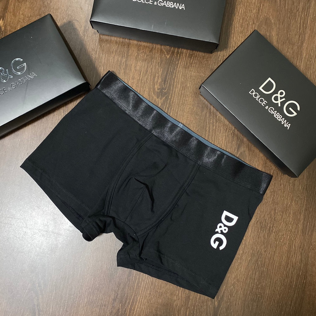 Cotton Men's Boxer Briefs - 3-Piece Box