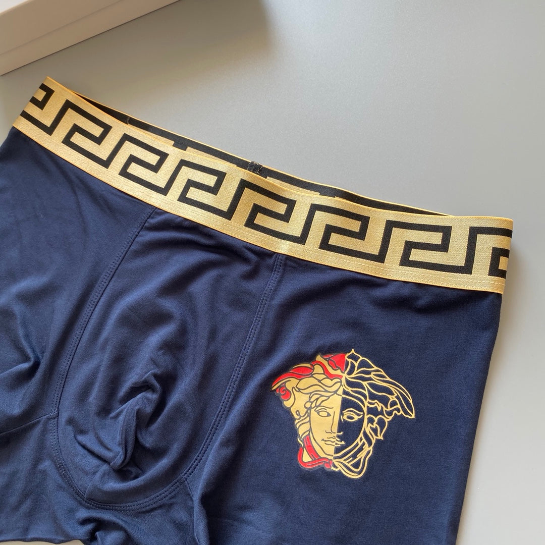 Versace Modal Men's Boxer Briefs - 3-Piece Box