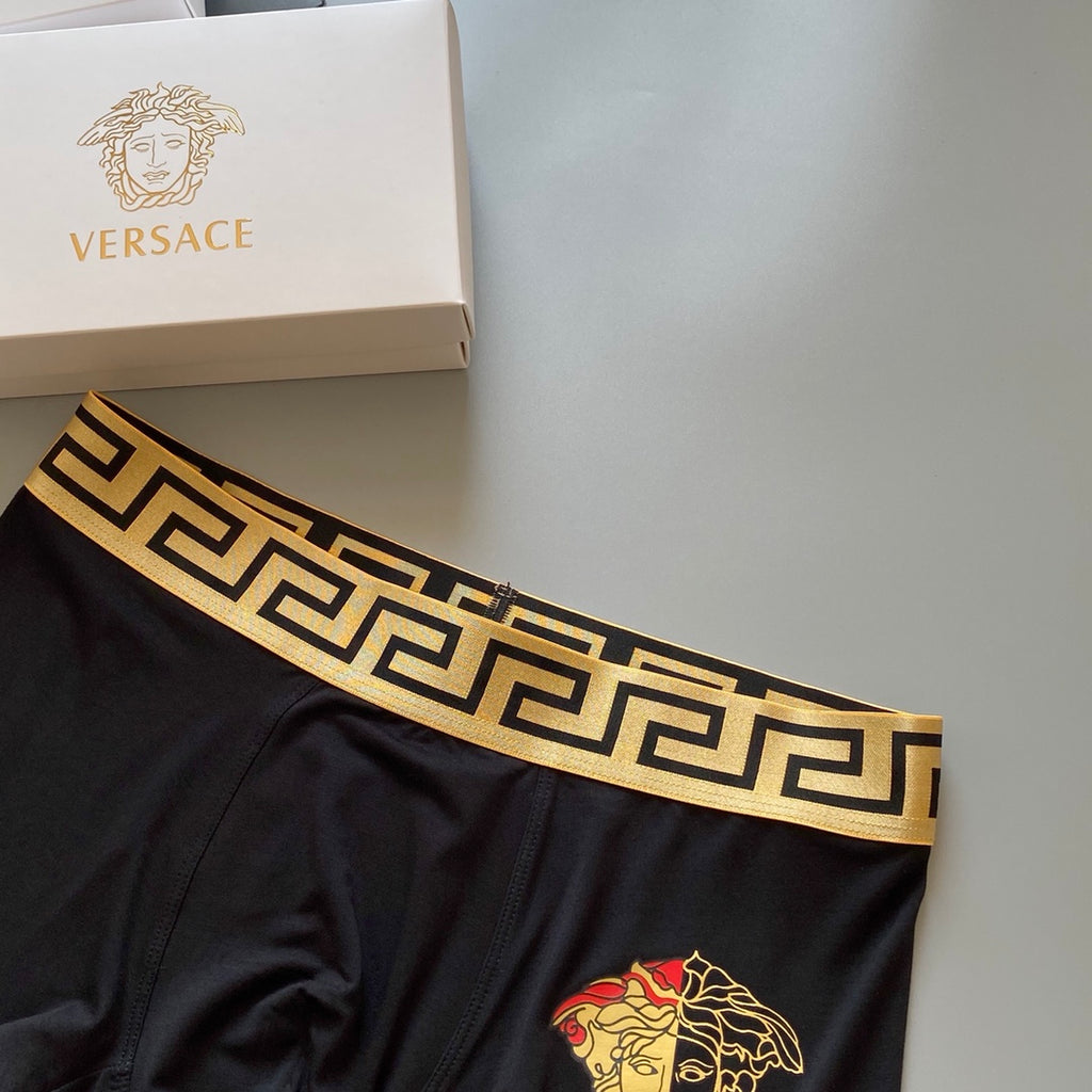 Versace Modal Men's Boxer Briefs - 3-Piece Box