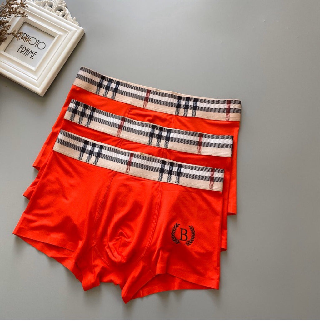 Burberry Modal Men's Boxer Briefs - 3-Piece Box
