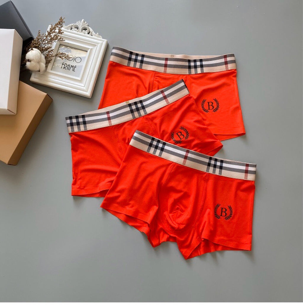 Burberry Modal Men's Boxer Briefs - 3-Piece Box