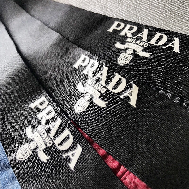 Prada Visible Colour, Waistband And Emblem Details Men's Boxer Briefs - 3-Piece Box