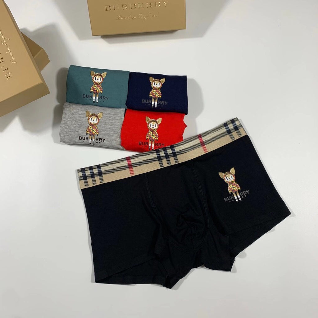 Burberry Modal Men's Boxer Briefs - 3-Piece Box