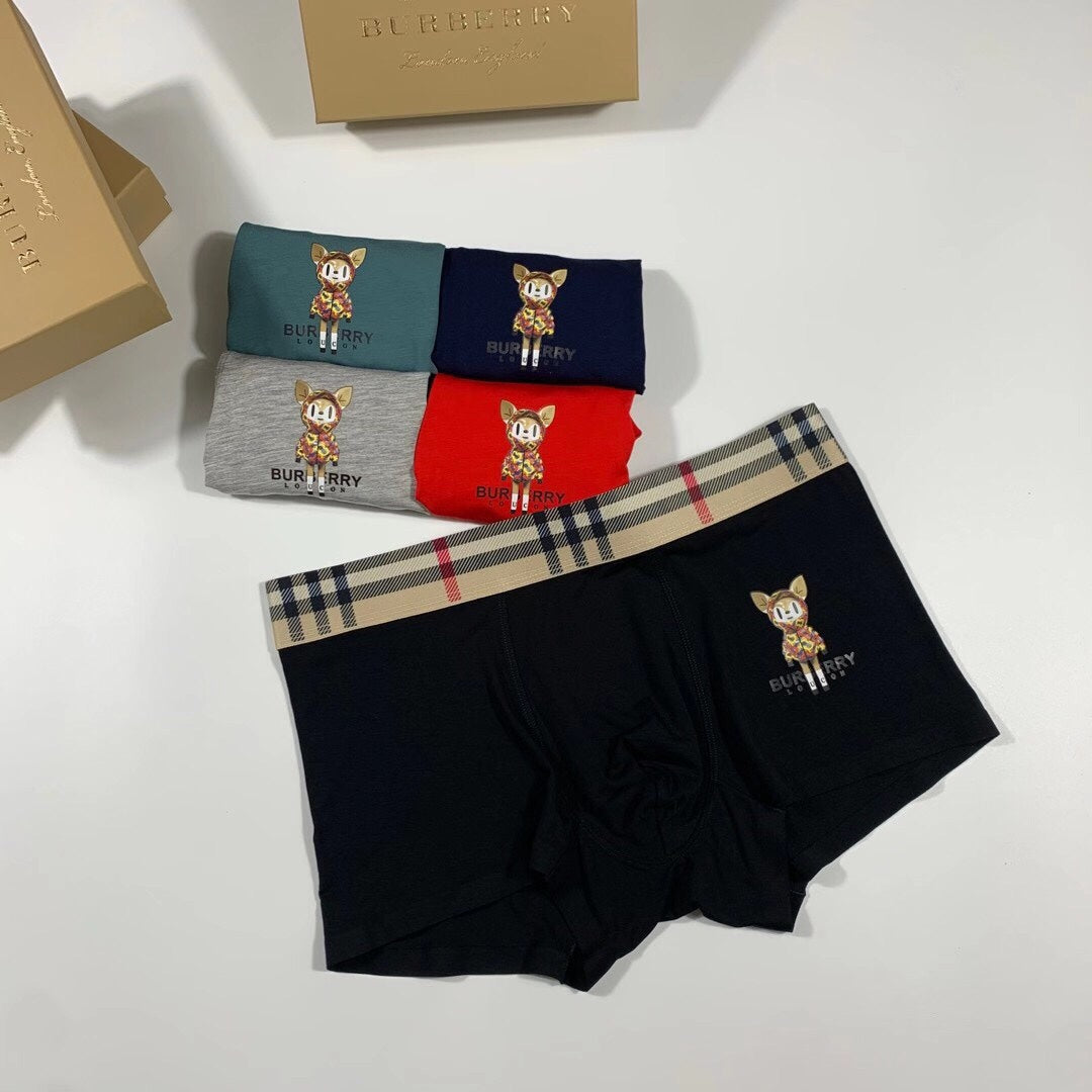Burberry Modal Men's Boxer Briefs - 3-Piece Box