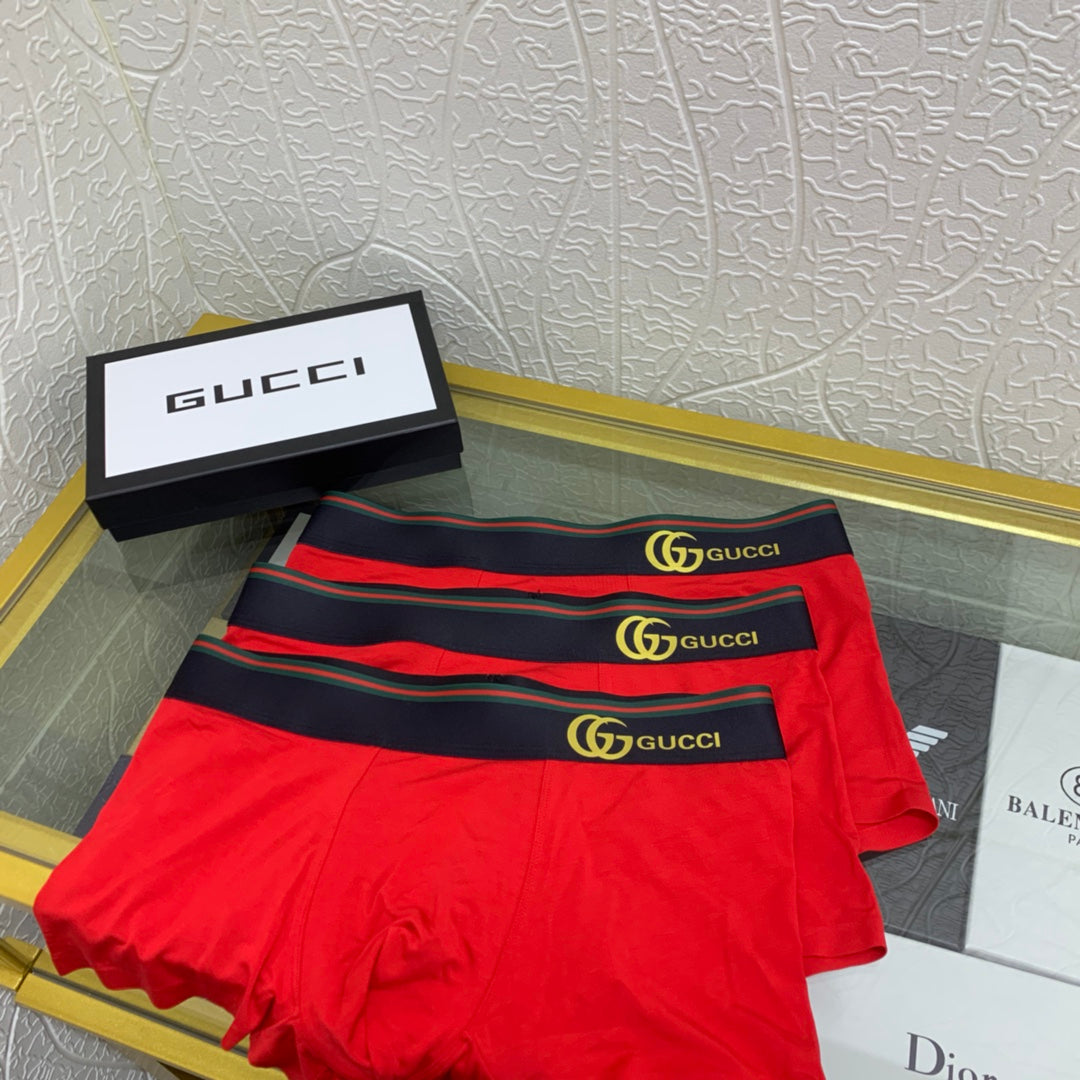 Gucci Modal Men's Boxer Briefs - 3-Piece Box