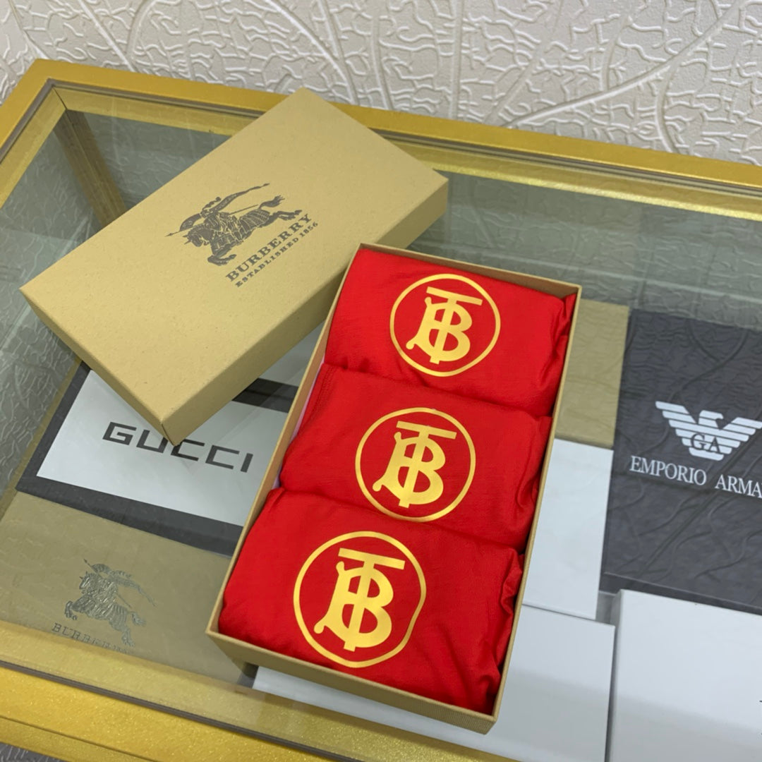 Burberry Modal Men's Boxer Briefs - 3-Piece Box
