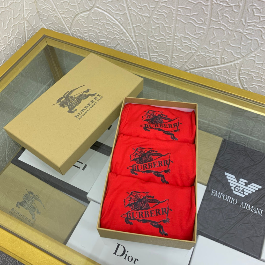 Burberry Modal Men's Boxer Briefs - 3-Piece Box