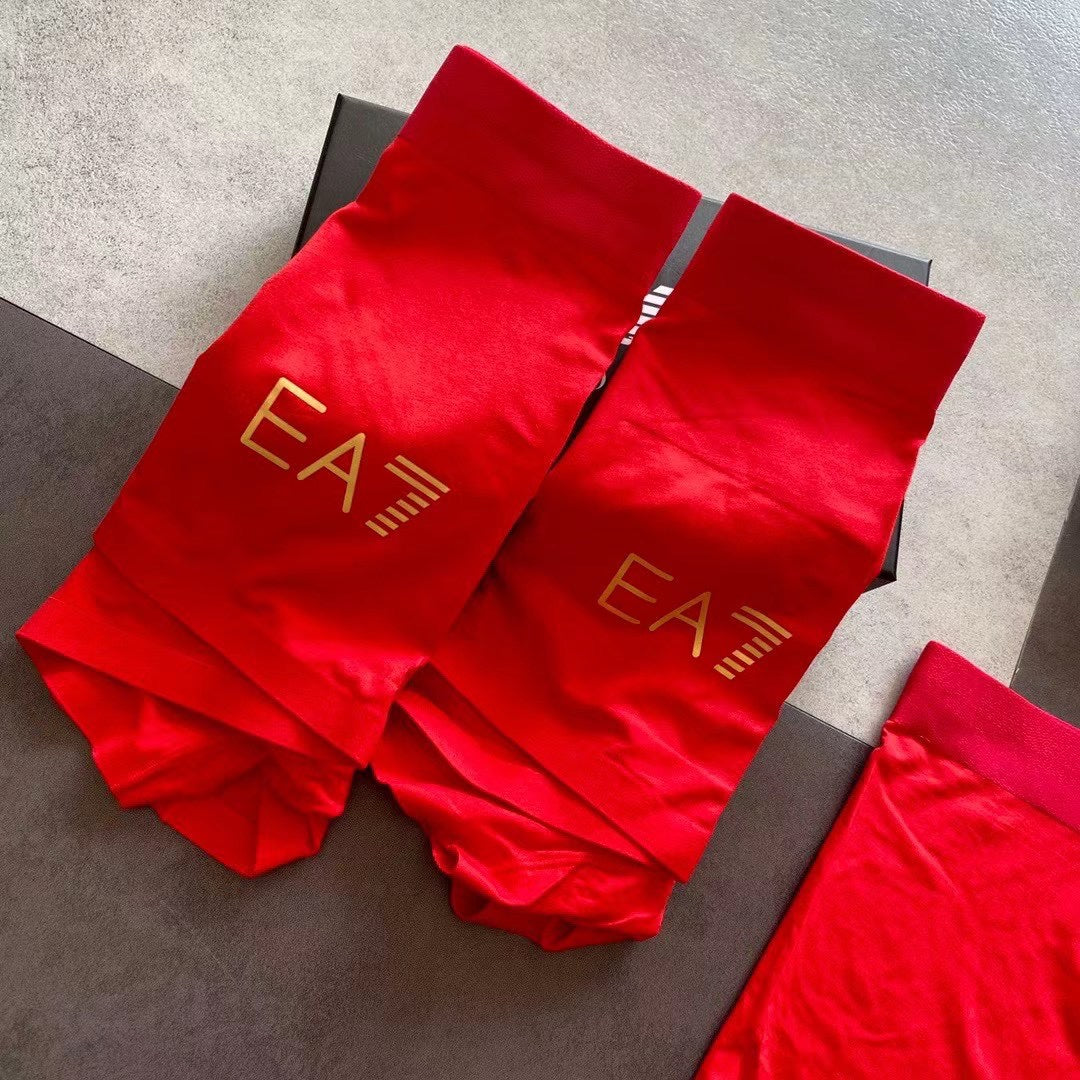 Armani Ea7 Waistbands Men's Boxer Briefs - 3-Piece Box
