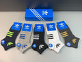 Adidas Cotton Ankle Socks - Box of 5 Pairs