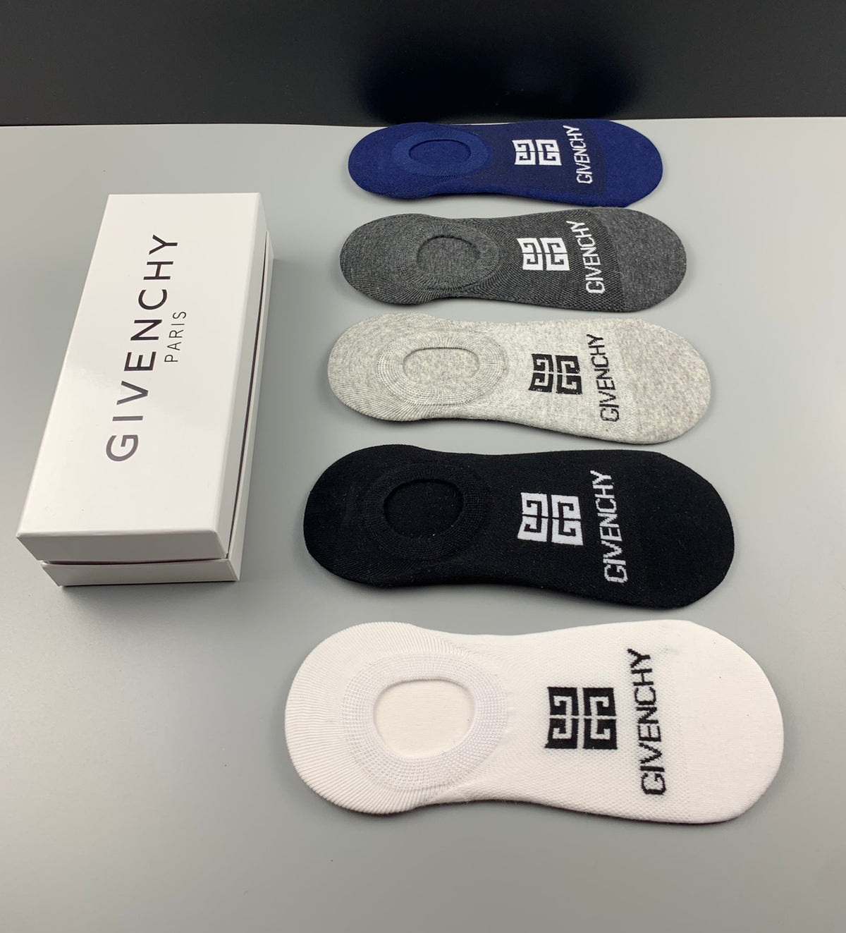 Givenchy Cotton Short Socks - 5-Pair Pack