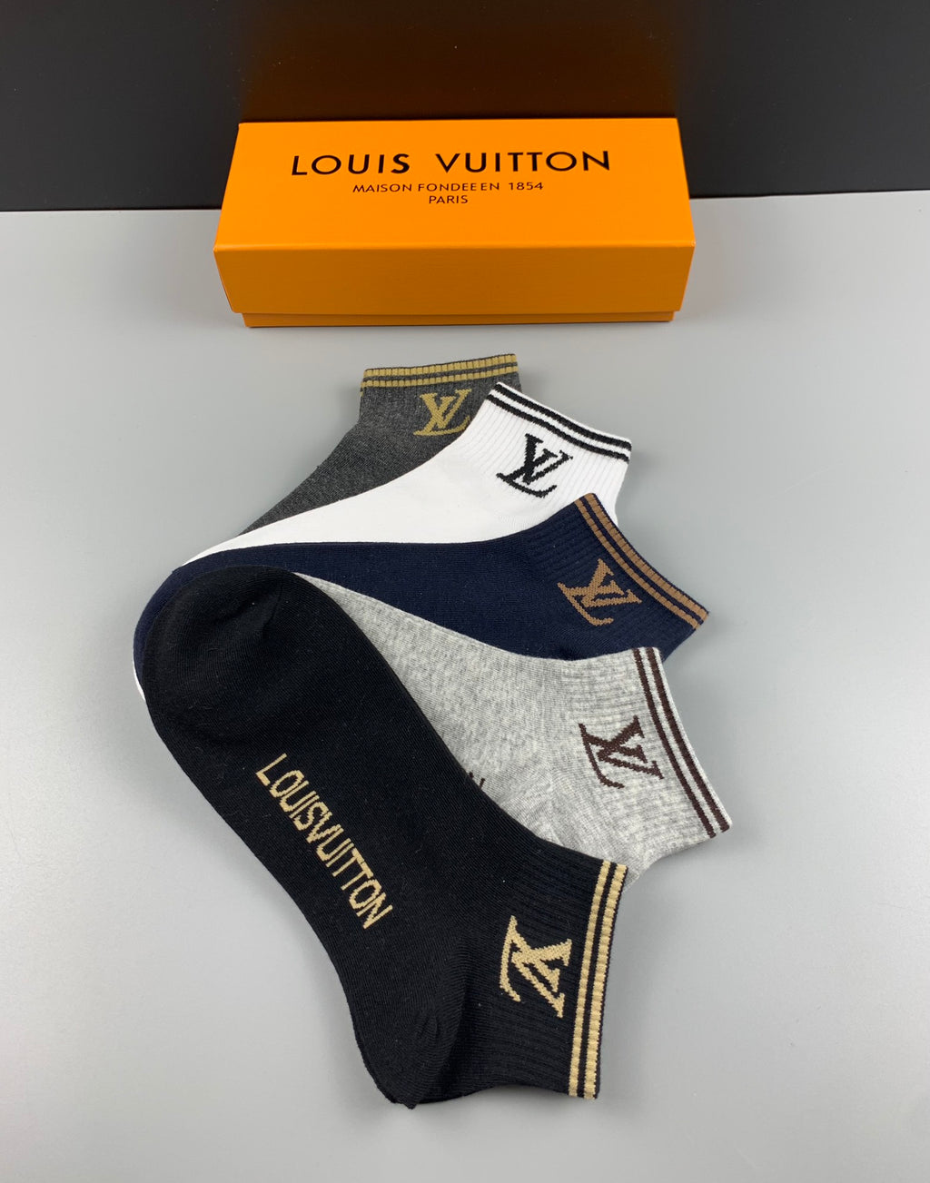Louis Vuitton Cotton Socks - 5-Pair Pack