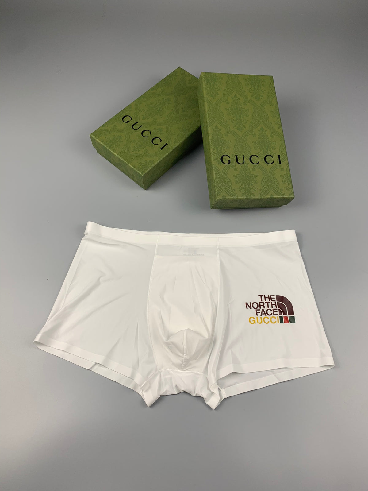 Gucci Contrast Logo Waistbands Men's Boxer Briefs - 3-Piece Box
