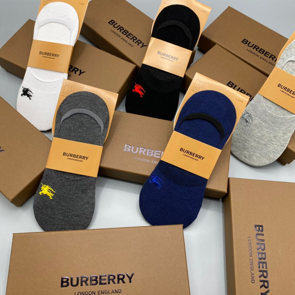 Burberry Short Socks - 5-Pair Pack