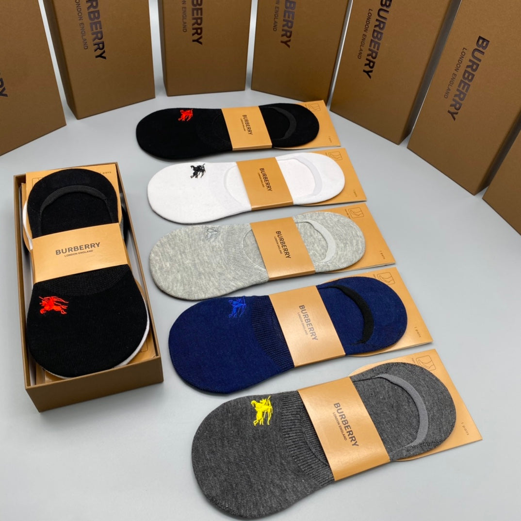 Burberry Short Socks - 5-Pair Pack