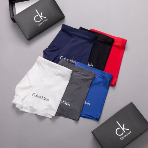 Calvin Klein Primary Four-Colour Boxer Briefs 3-Piece Box