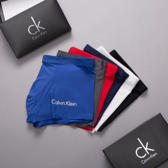 Calvin Klein Primary Four-Colour Boxer Briefs 3-Piece Box