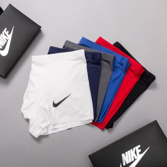 Nike Visible Branded Waistband Or Emblem Details Men's Boxer Briefs - 3-Piece Box