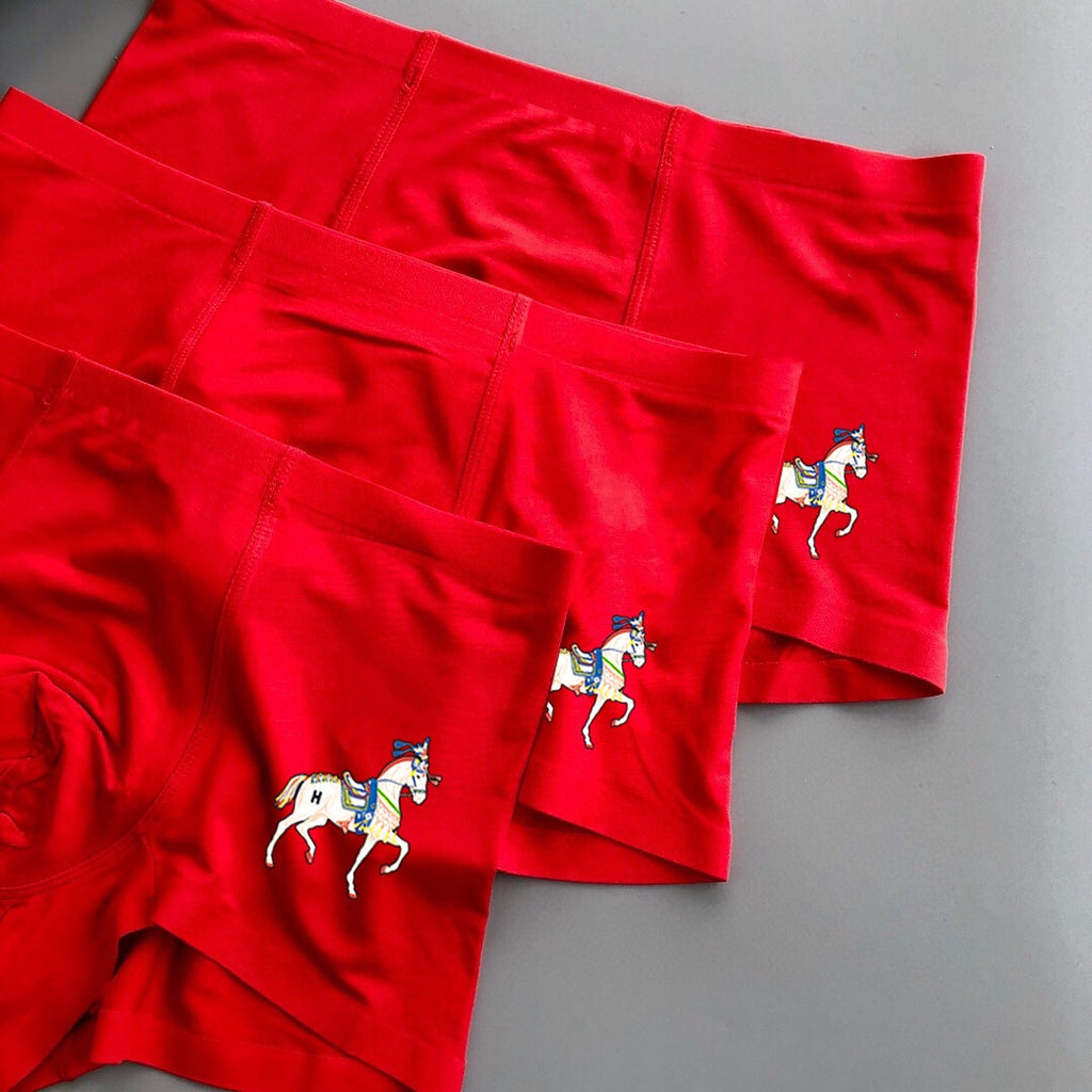 Hermes Modal Men's Boxer Briefs - 3-Piece Box
