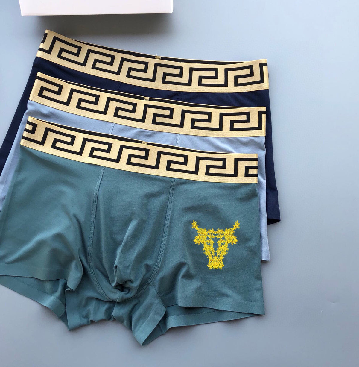 Versace Modal Men's Boxer Briefs - 3-Piece Box