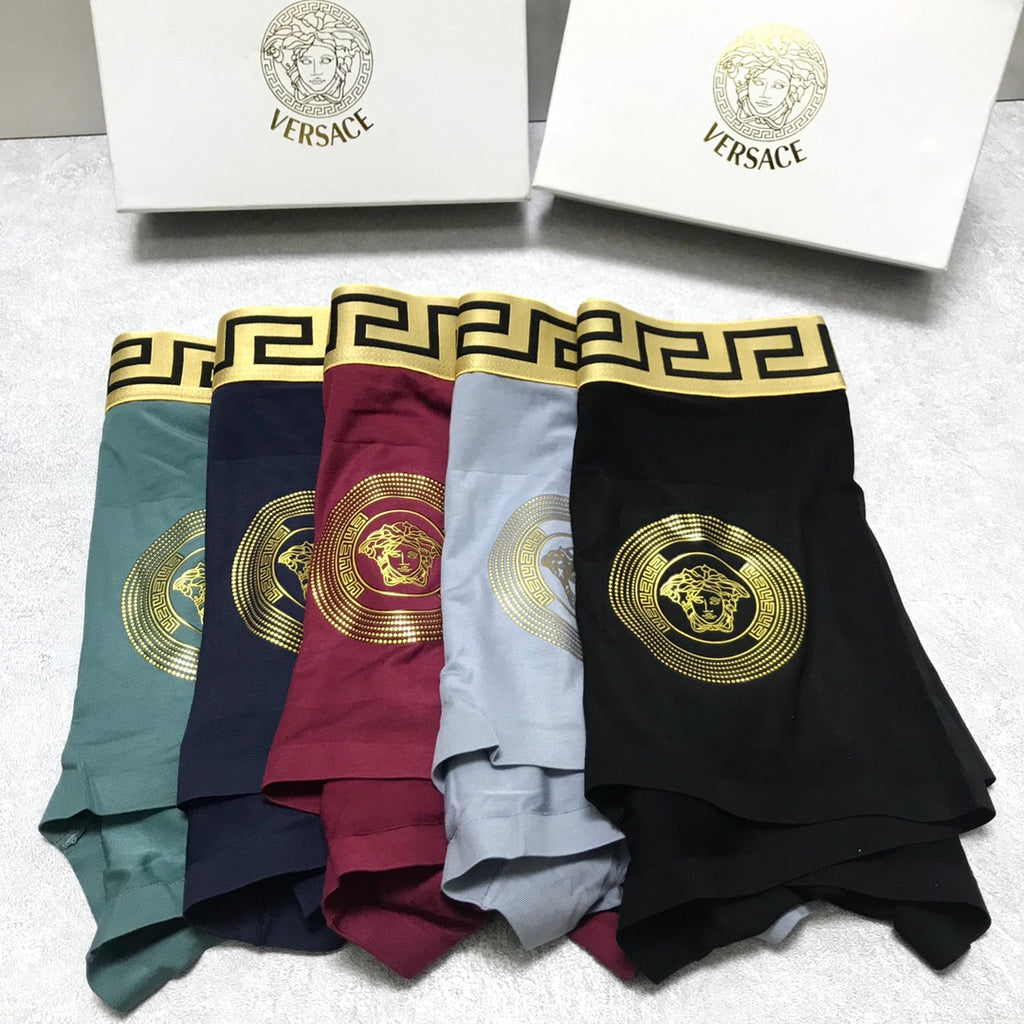 Versace Modal Men's Boxer Briefs - 3-Piece Box
